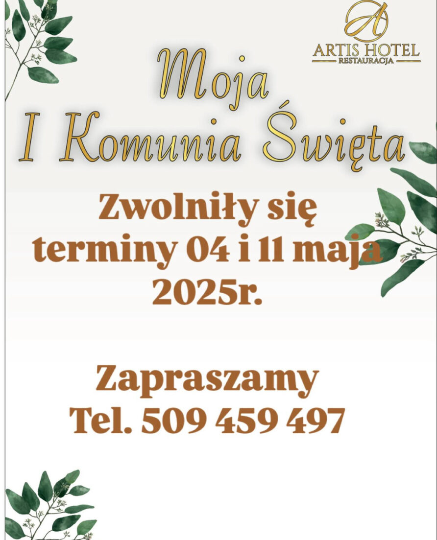 Moja I Komunia Święta