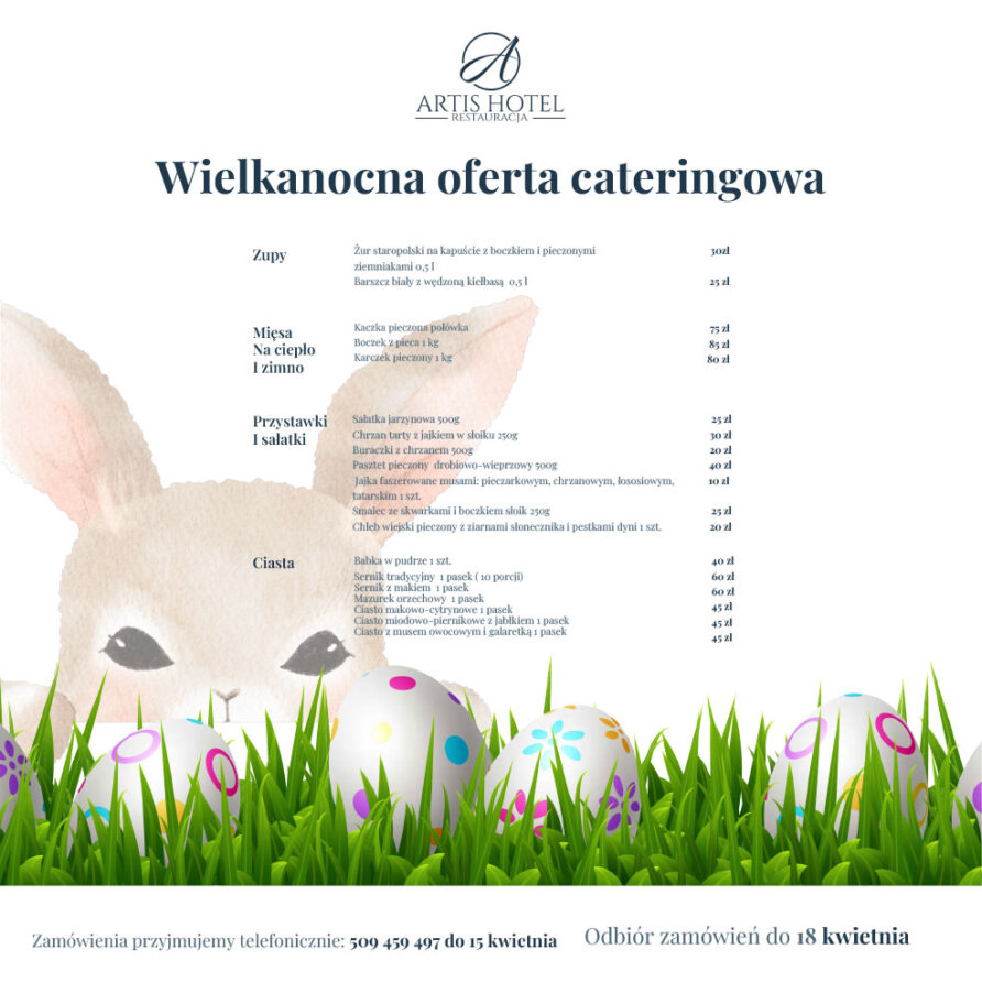 Wielkanocna oferta cateringowa