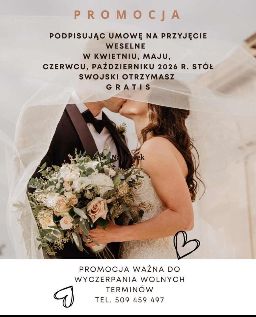 Promocja na nadchodzący sezon weselny