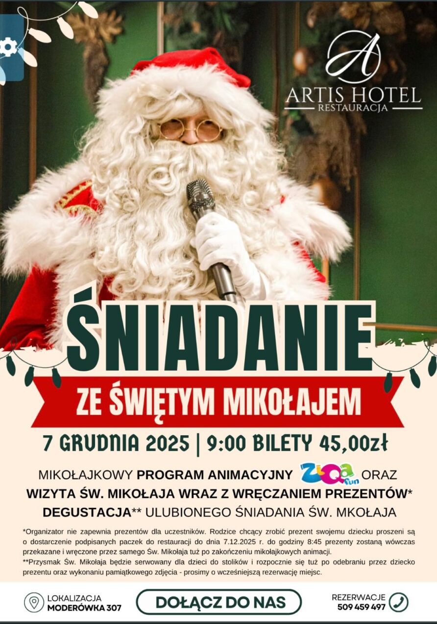 Śniadanie ze św. Mikołajem