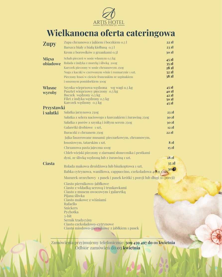 Wielkanocna oferta cateringowa